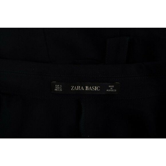 Zara Womens Blazer Dress Double Breasted Playsuit S Navy Blue Mini 2088/691 NWOT - Picture 4 of 4